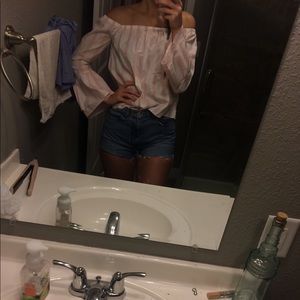 Off Shoulder Long Sleeve